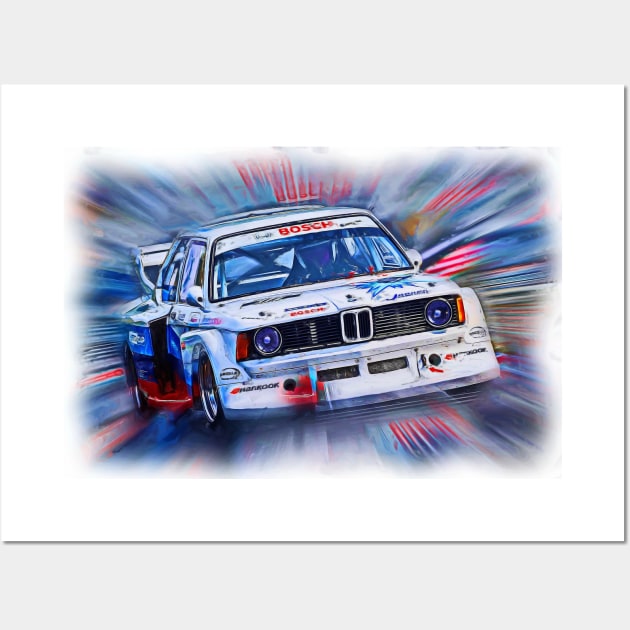 BMW 320 Group 5 Wall Art by DeVerviers